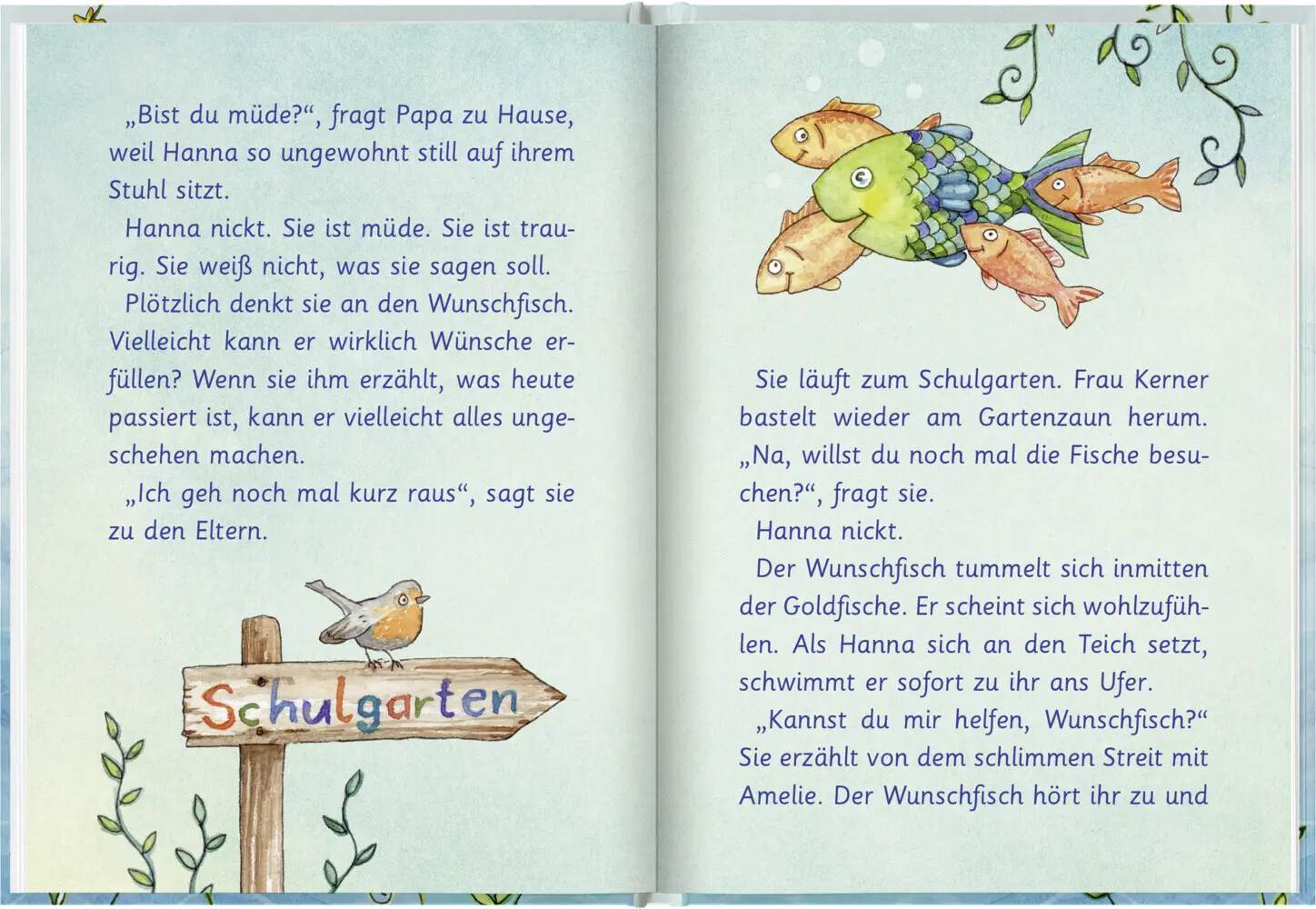 Bild: 9783629004741 | Der Wunschfisch. Eine Geschichte über Freundschaft | Luise Holthausen