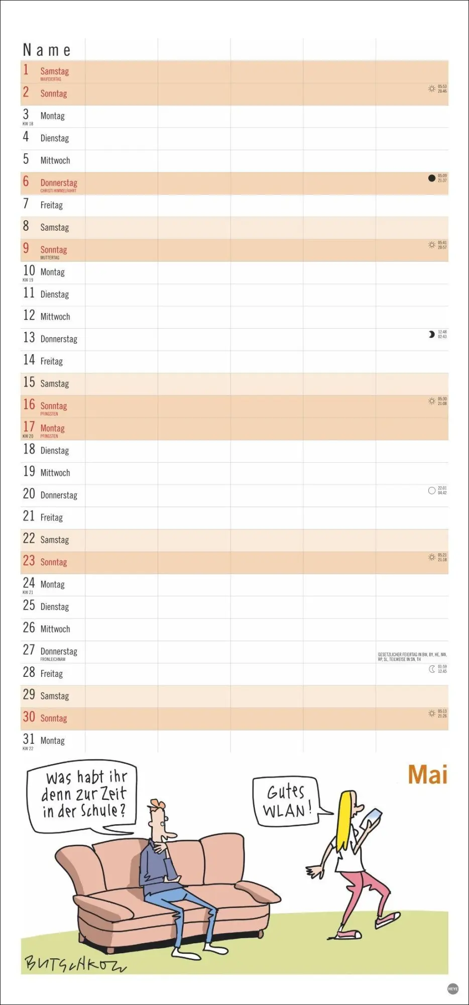 Bild: 9783756414741 | Peter Butschkow: Familienplaner 2027 | Peter Butschkow | Kalender