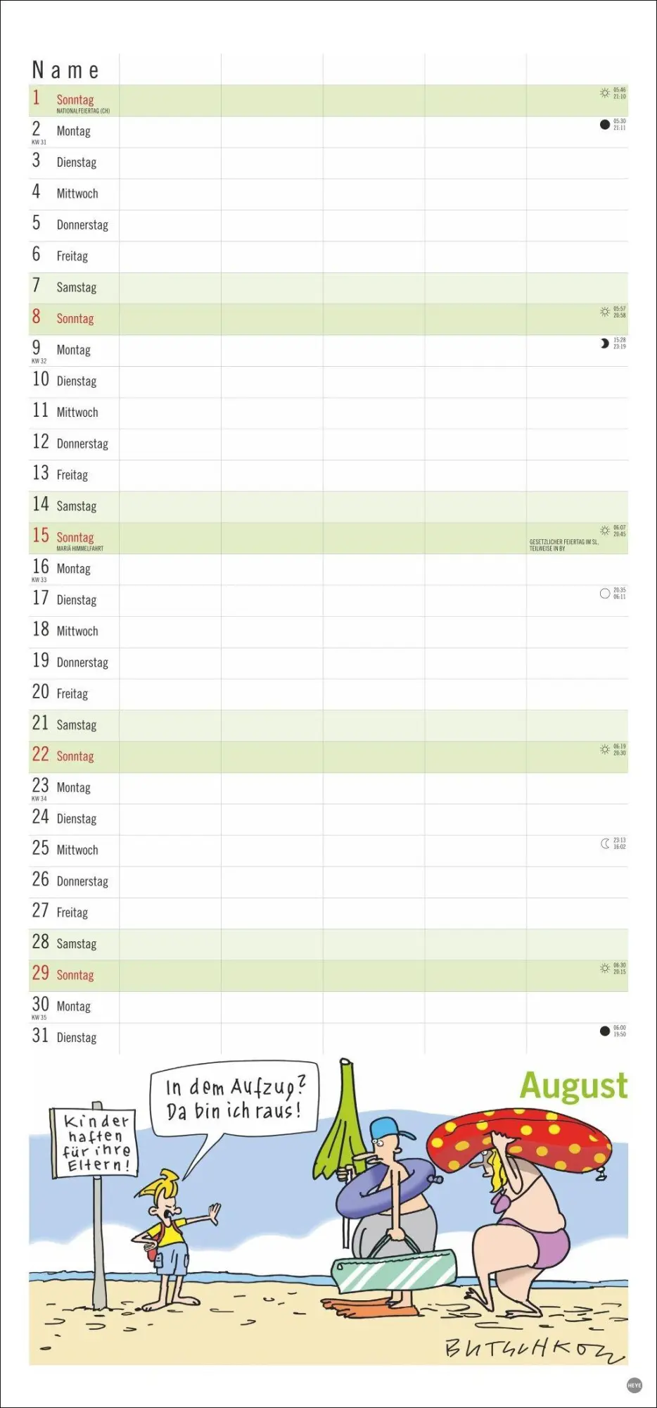 Bild: 9783756414741 | Peter Butschkow: Familienplaner 2027 | Peter Butschkow | Kalender