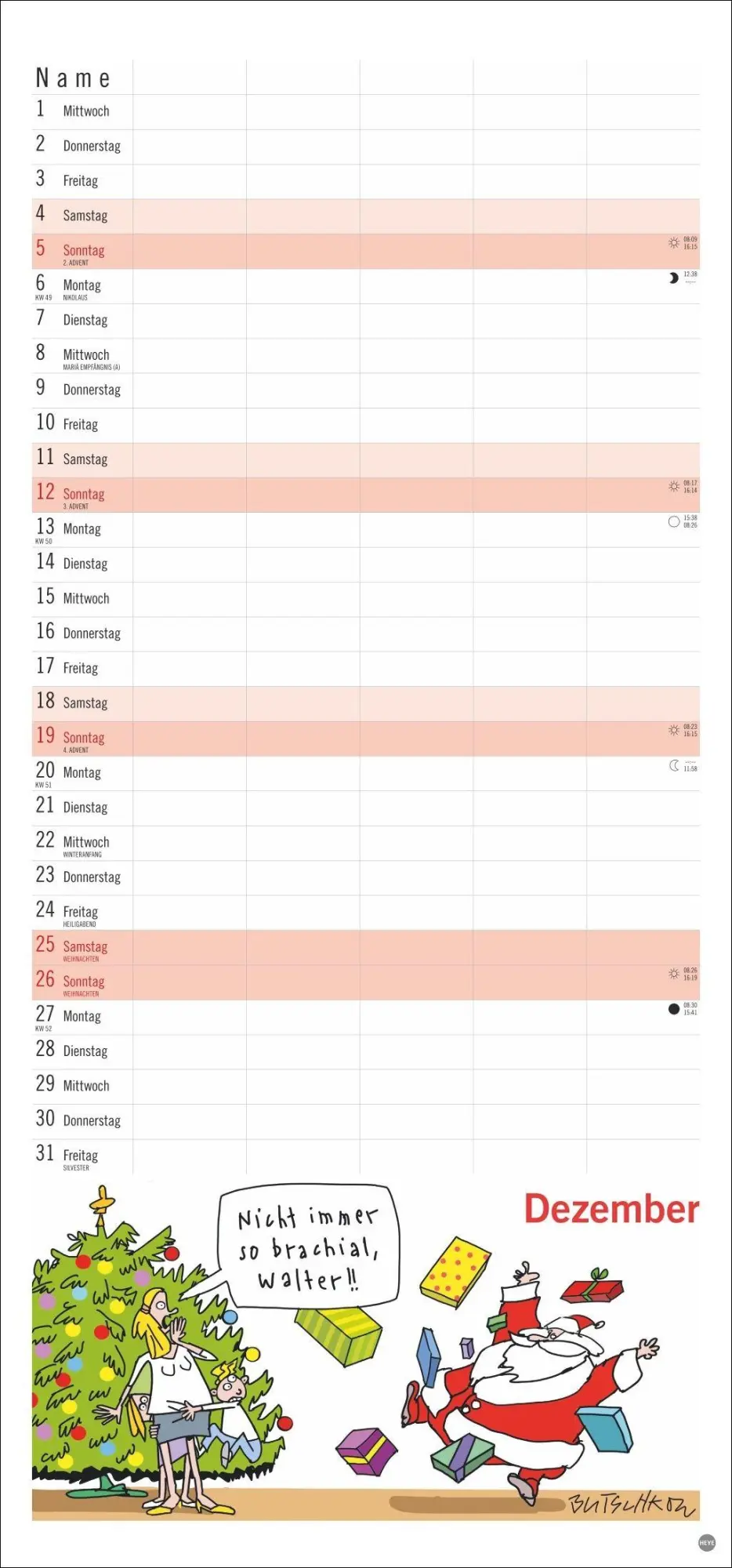 Bild: 9783756414741 | Peter Butschkow: Familienplaner 2027 | Peter Butschkow | Kalender