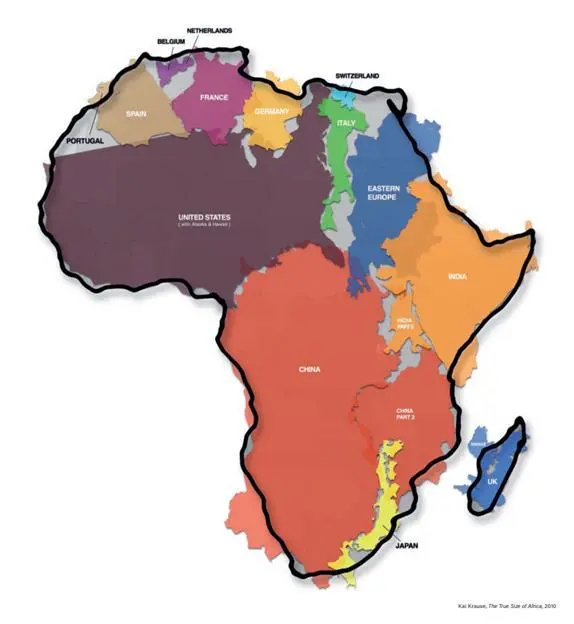 Bild: 9783777444741 | The True Size of Africa | Die Ausstellung in der Völklinger Hütte