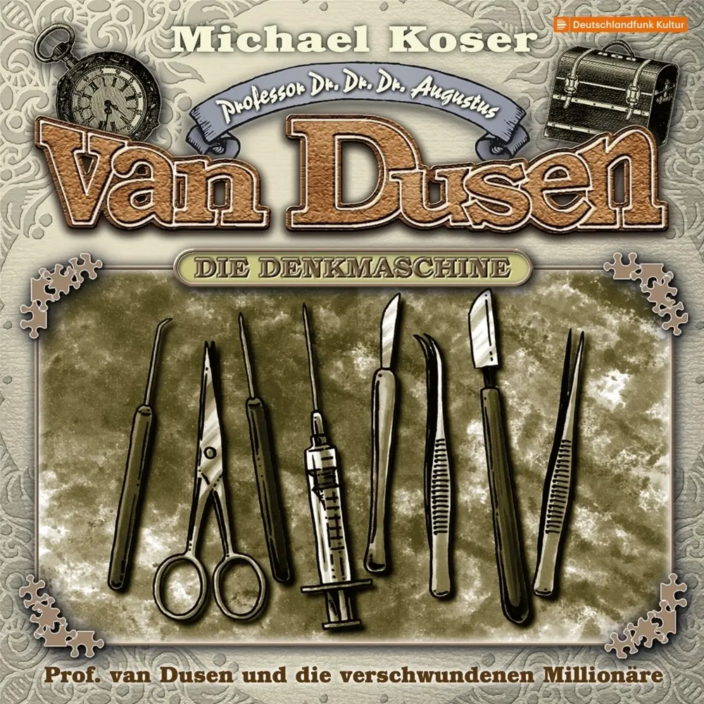 Cover: 9783960664741 | Professor van Dusen und die verschwundenen Million, 1 Audio-CD | Koser
