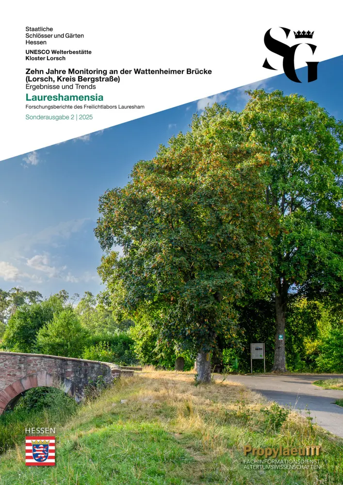Cover: 9783969294741 | Zehn Jahre Monitoring an der Wattenheimer Brücke (Lorsch, Kreis...