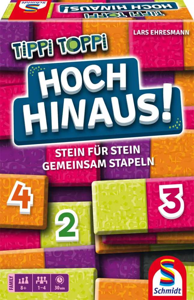 Cover: 4001504494841 | Tippi Toppi, Hoch Hinaus! | Familienspiel | Spiel | Schachtel | 49484