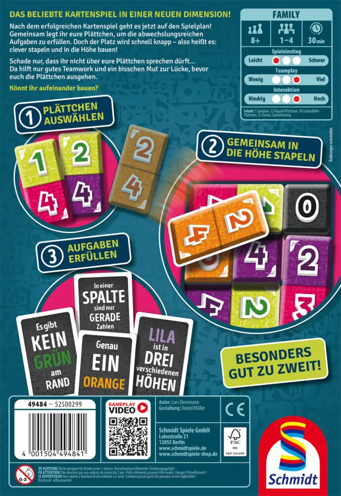 Bild: 4001504494841 | Tippi Toppi, Hoch Hinaus! | Familienspiel | Spiel | Schachtel | 49484