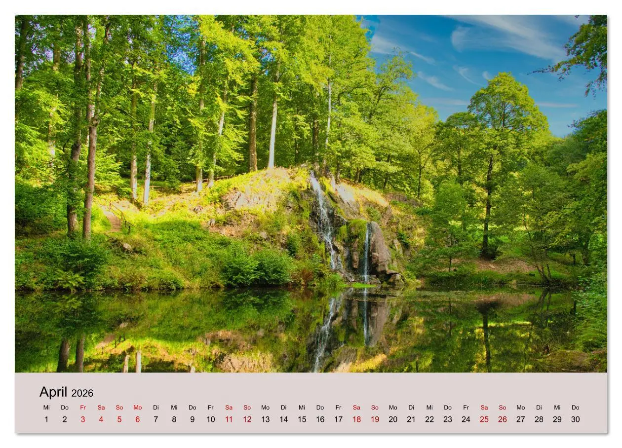 Bild: 9783457594841 | Naturerlebnis Thüringen (Wandkalender 2026 DIN A2 quer), CALVENDO...