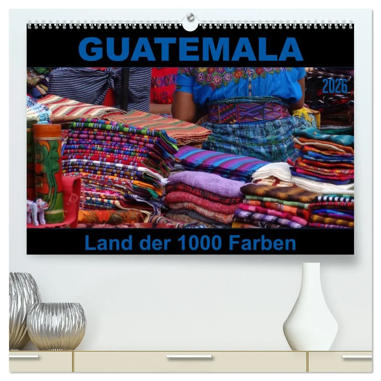 Cover: 9783516134841 | Guatemala - Land der 1000 Farben (hochwertiger Premium Wandkalender...