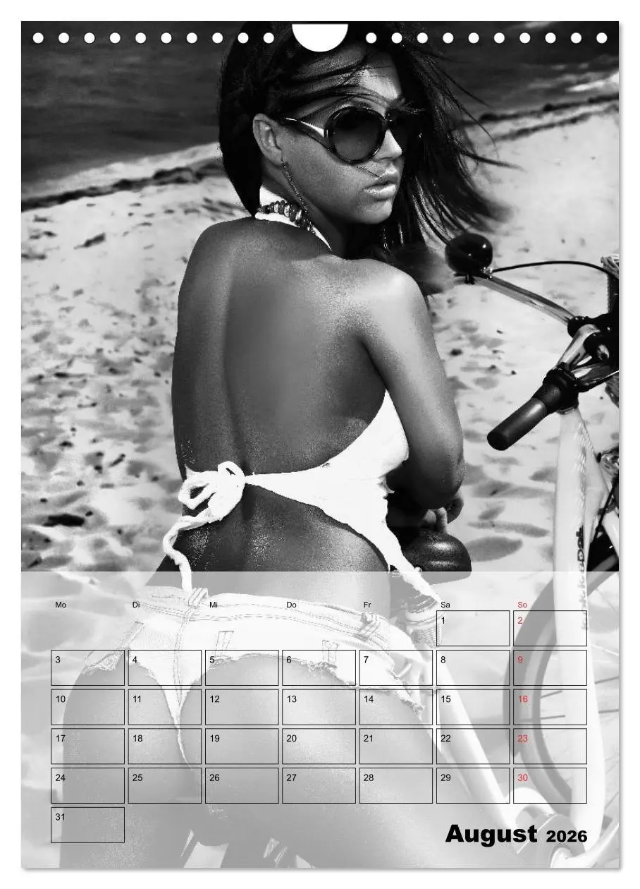 Bild: 9783516444841 | Knisternde Erotik in schwarz-weiß (Wandkalender 2026 DIN A4 hoch),...