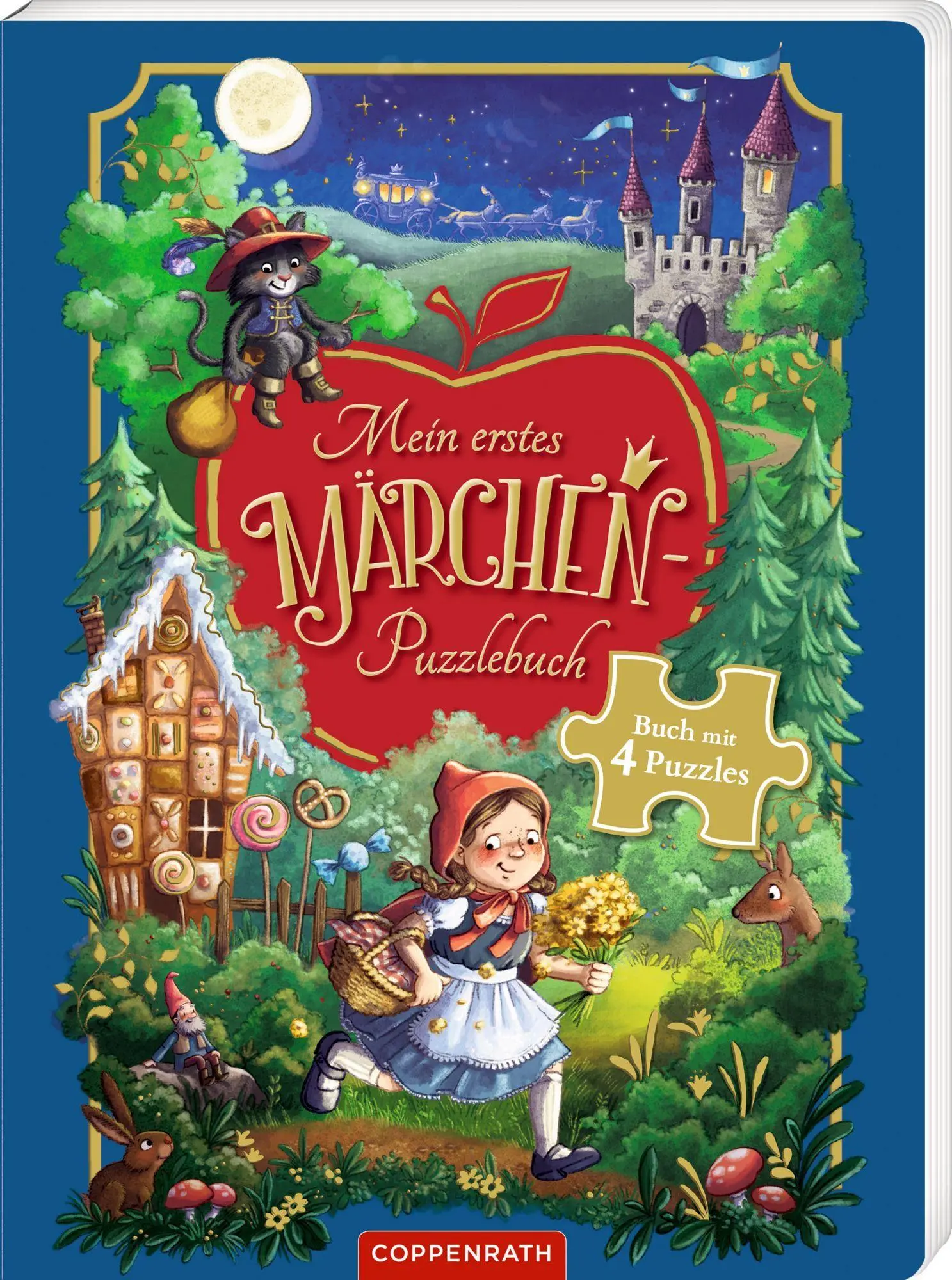 Cover: 9783649654841 | Mein erstes Märchen-Puzzlebuch | Buch mit 4 Puzzles | Andersen (u. a.)