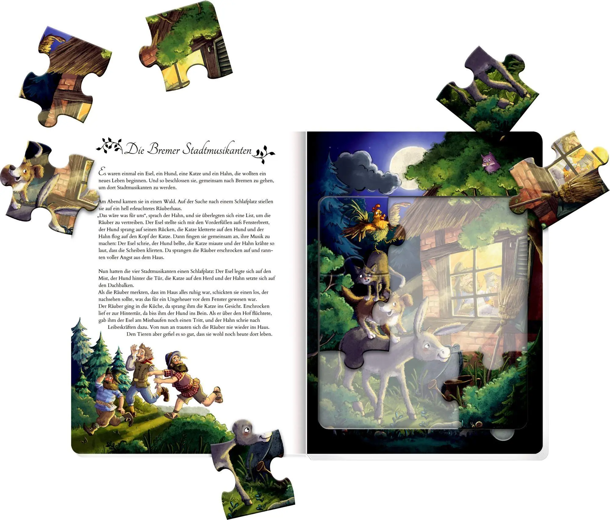 Bild: 9783649654841 | Mein erstes Märchen-Puzzlebuch | Buch mit 4 Puzzles | Andersen (u. a.)
