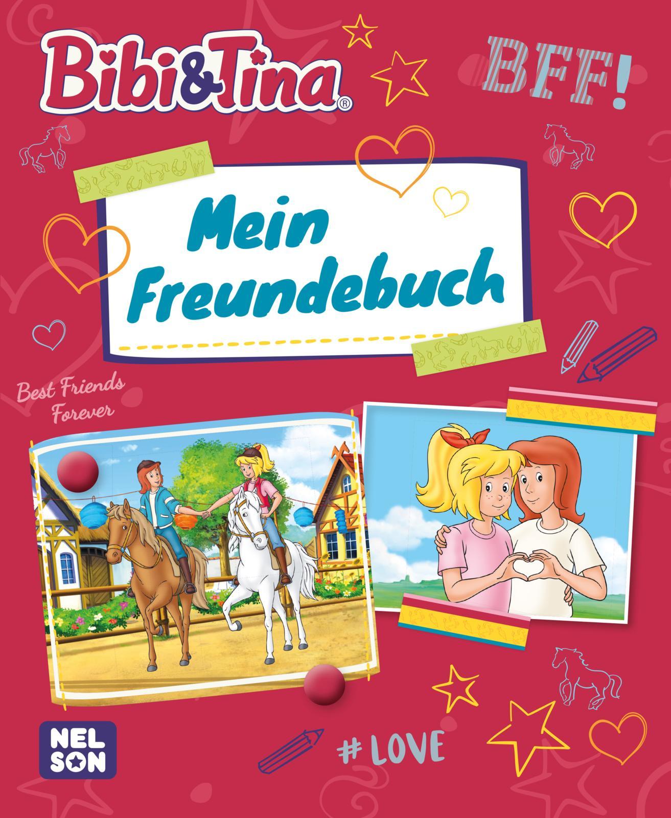 Cover: 9783845124841 | Bibi &amp; Tina: Mein Freundebuch | Freunde für immer! | Buch | 64 S.