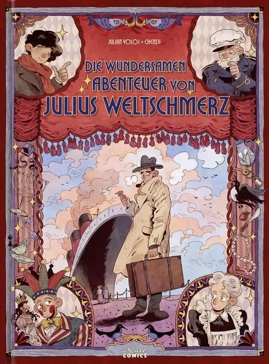Cover: 9783964304841 | Die wundersamen Abenteuer von Julius Weltschmerz | Julian Voloj | Buch