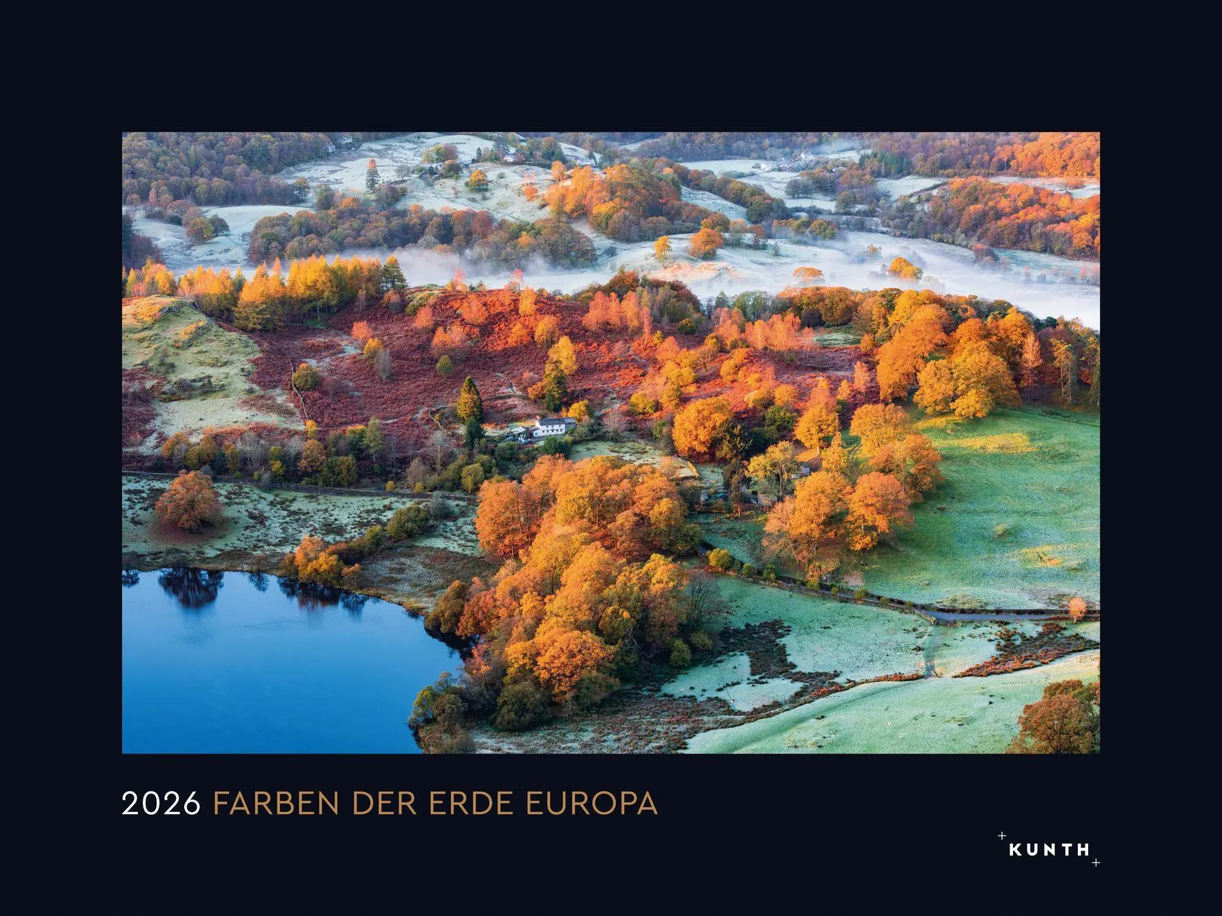 Cover: 9783965914841 | Farben der Erde Europa - KUNTH Wandkalender 2026 | Kalender | 14 S.