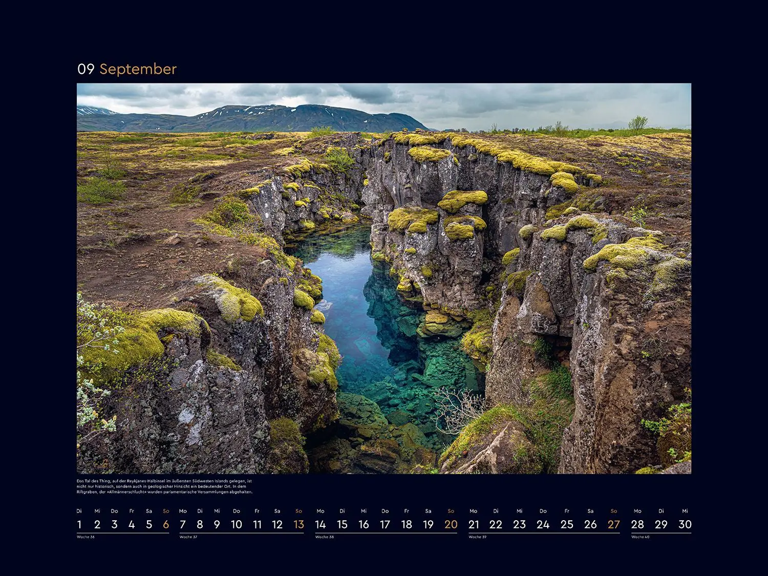 Bild: 9783965914841 | Farben der Erde Europa - KUNTH Wandkalender 2026 | Kalender | 14 S.