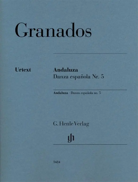 Cover: 9790201814841 | Enrique Granados - Andaluza Danza española Nr. 5 | Enrique Granados