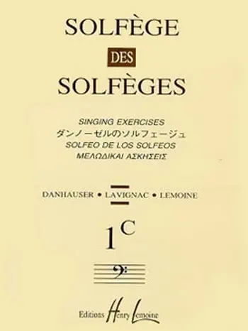Cover: 9790230904841 | SOLFEGE DES SOLFEGES VOLUME 1C POUR VOIX DE SOPRANO | Albert Lavignac