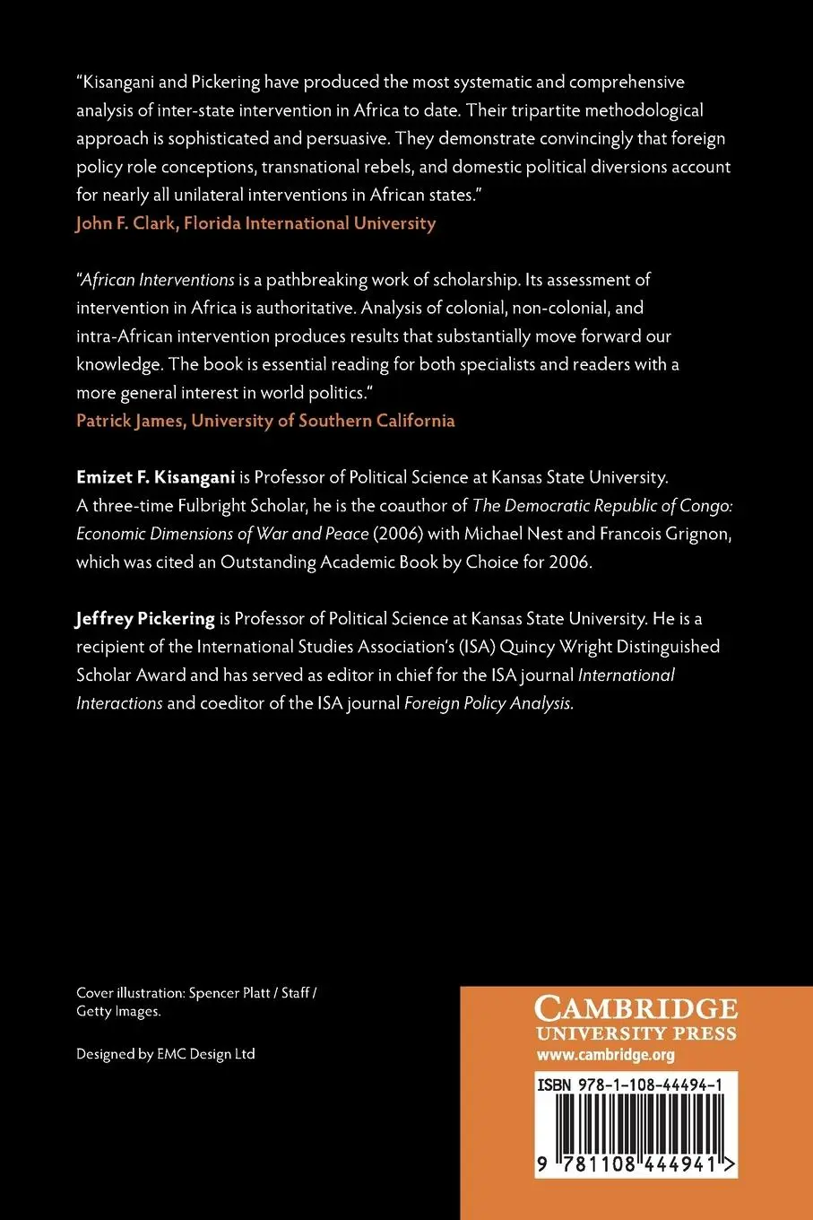 Rückseite: 9781108444941 | African Interventions | Emizet F. Kisangani (u. a.) | Taschenbuch