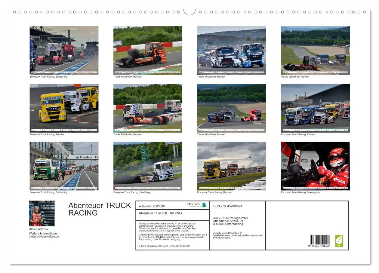 Bild: 9783457894941 | Abenteuer TRUCK RACING (Wandkalender 2026 DIN A2 quer), CALVENDO...