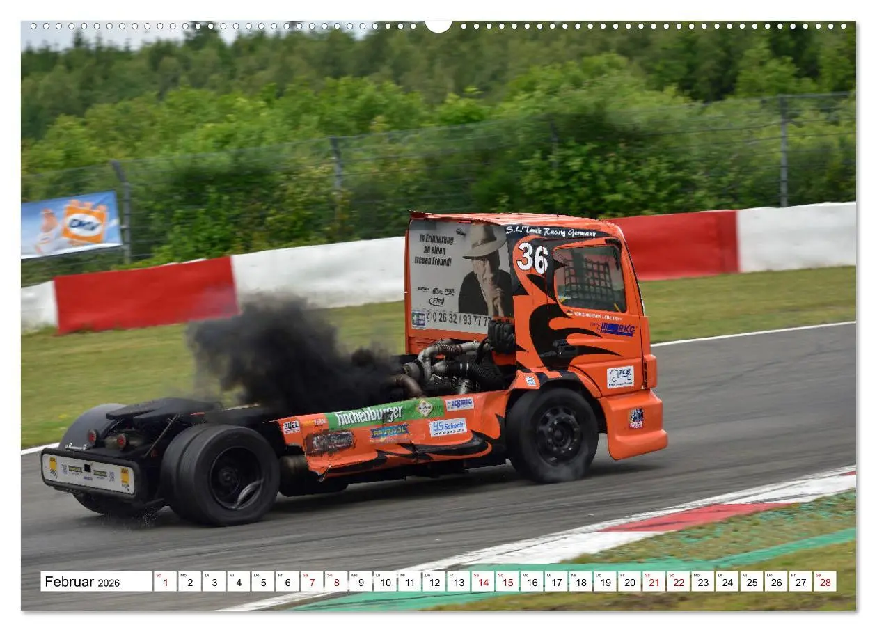 Bild: 9783457894941 | Abenteuer TRUCK RACING (Wandkalender 2026 DIN A2 quer), CALVENDO...