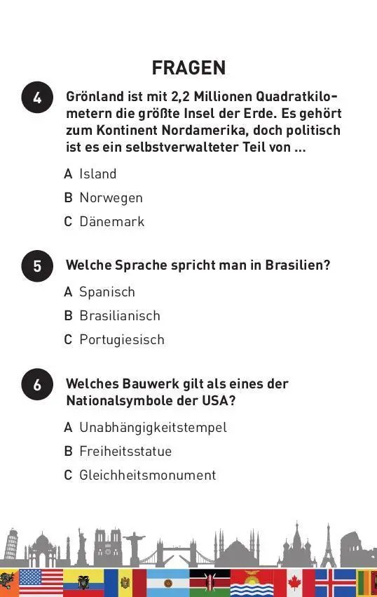 Bild: 9783625194941 | Das große Länder-Quiz I ab 10 Jahren | Taschenbuch | 104 S. | Deutsch
