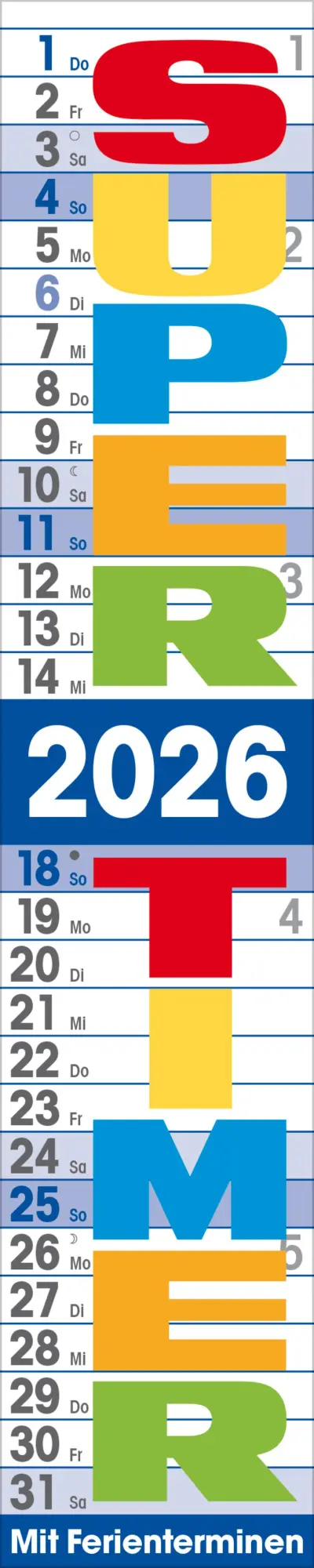 Cover: 9783731884941 | Supertimer 2026 | Verlag Korsch | Kalender | Spiralbindung | 13 S.