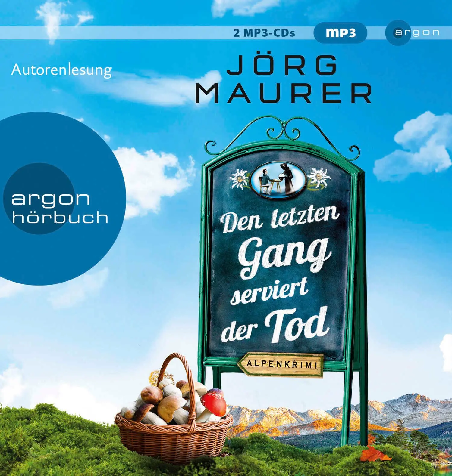 Cover: 9783839894941 | Den letzten Gang serviert der Tod | Alpenkrimi | Jörg Maurer | MP3