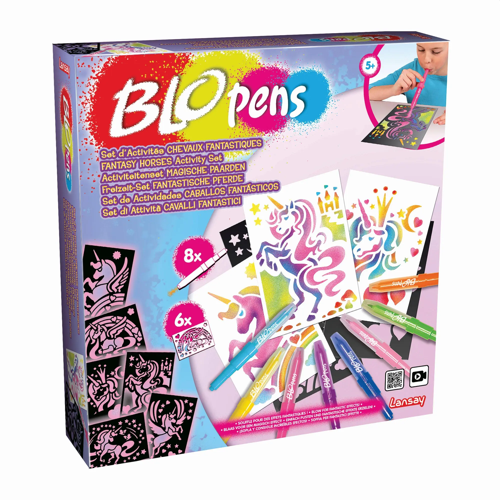 Cover: 3181860235041 | Blopens Sprühstifteset Einhorn | Lansay | Spiel | Deutsch | 2022