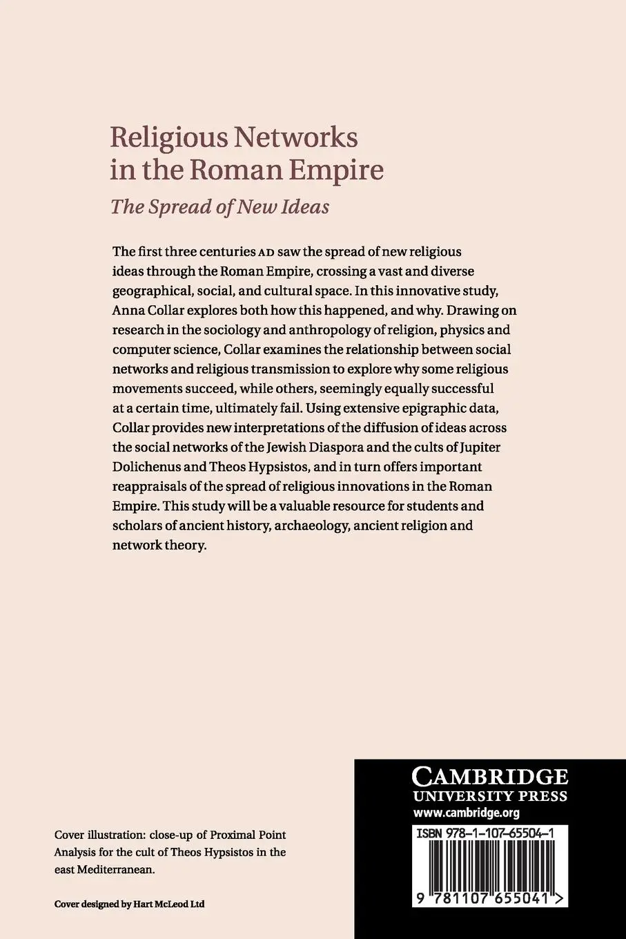 Rückseite: 9781107655041 | Religious Networks in the Roman Empire | Anna Collar | Taschenbuch
