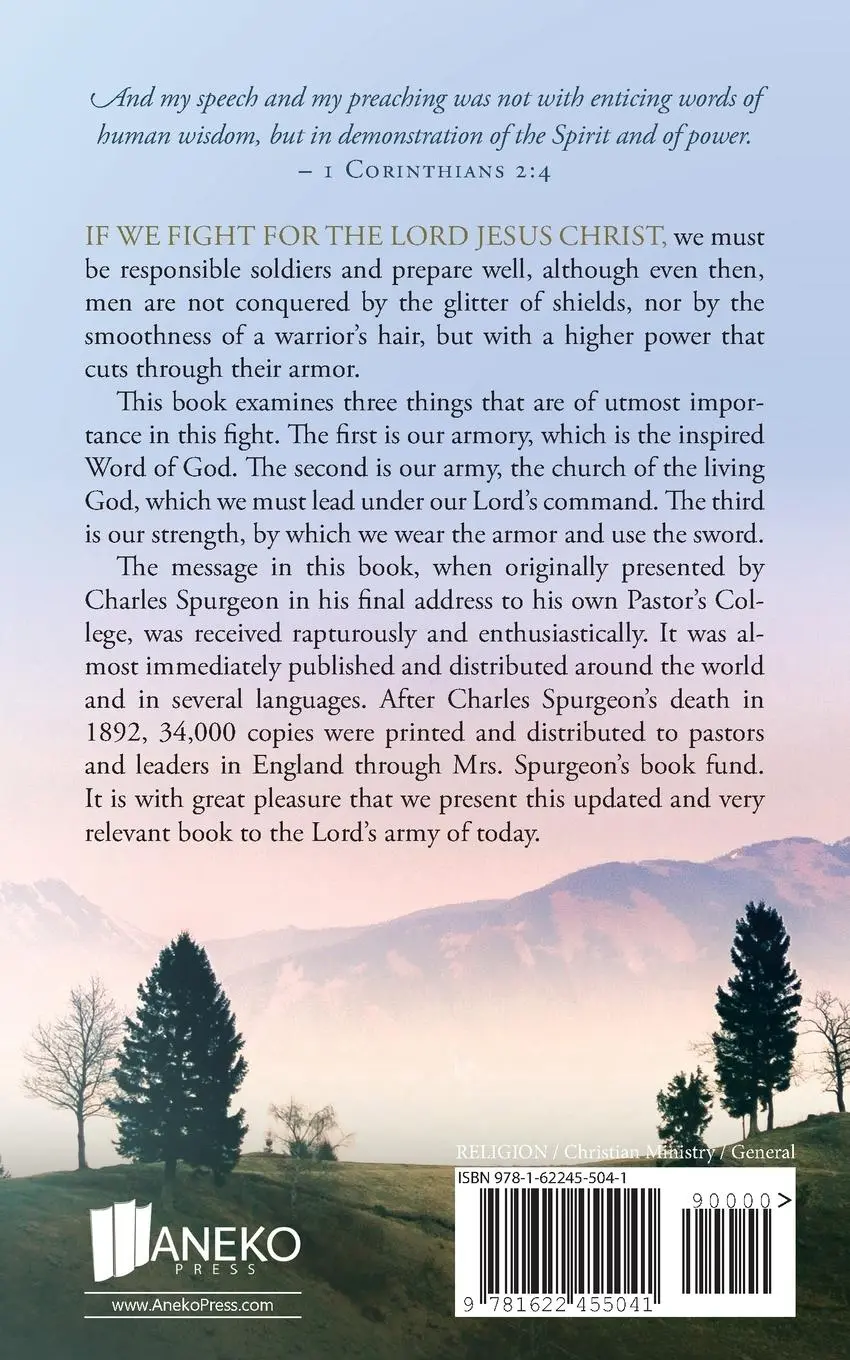Rückseite: 9781622455041 | The Greatest Fight (Updated, Annotated) | Charles H. Spurgeon | Buch