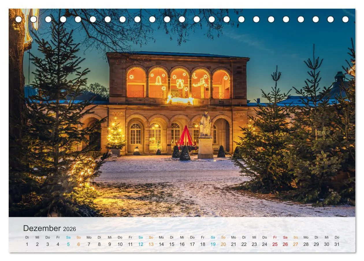 Bild: 9783457545041 | Bad Kissingen - Welterbe-Kurstadt (Tischkalender 2026 DIN A5 quer),...