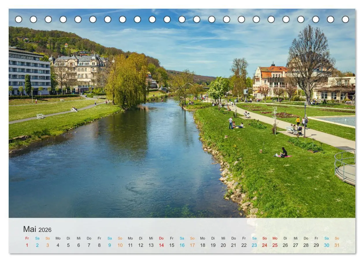 Bild: 9783457545041 | Bad Kissingen - Welterbe-Kurstadt (Tischkalender 2026 DIN A5 quer),...