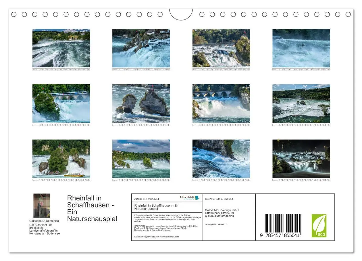 Bild: 9783457855041 | Rheinfall in Schaffhausen - Ein Naturschauspiel (Wandkalender 2026...