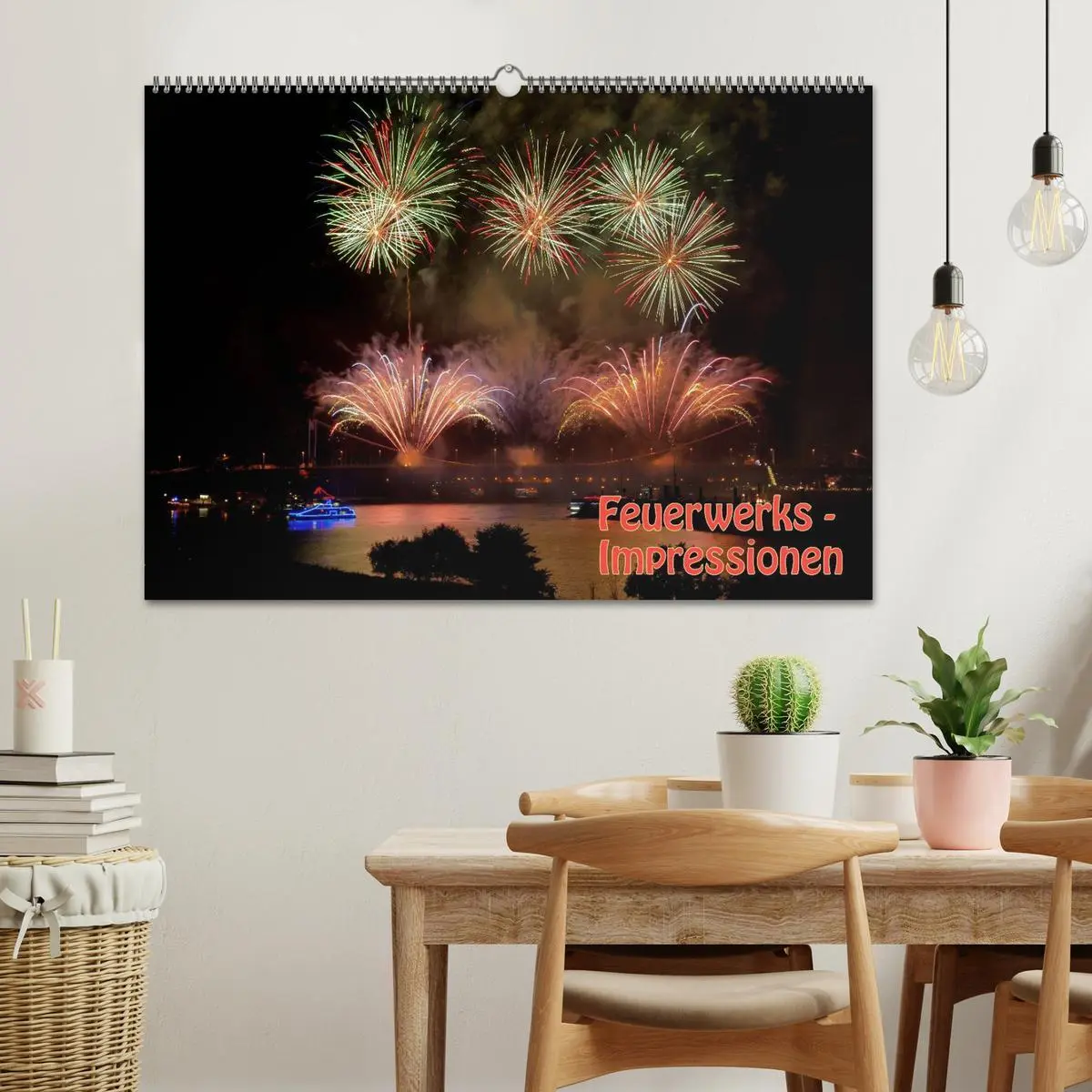 Bild: 9783516185041 | Feuerwerks - Impressionen (Wandkalender 2026 DIN A2 quer), CALVENDO...