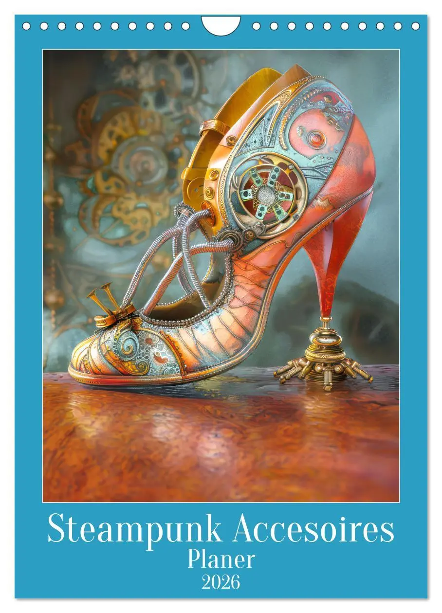 Cover: 9783516255041 | Steampunk Accesoires - Planer (Wandkalender 2026 DIN A4 hoch),...