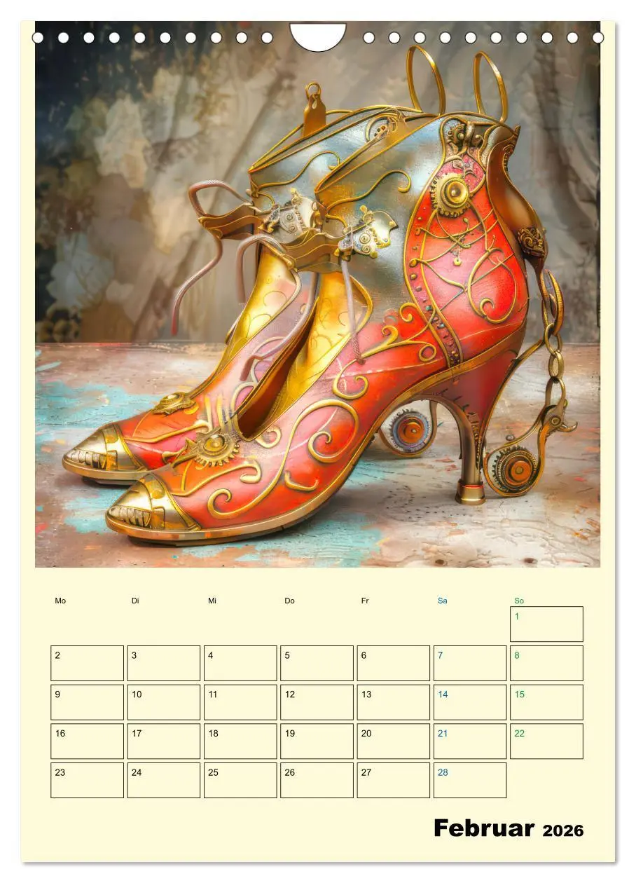 Bild: 9783516255041 | Steampunk Accesoires - Planer (Wandkalender 2026 DIN A4 hoch),...
