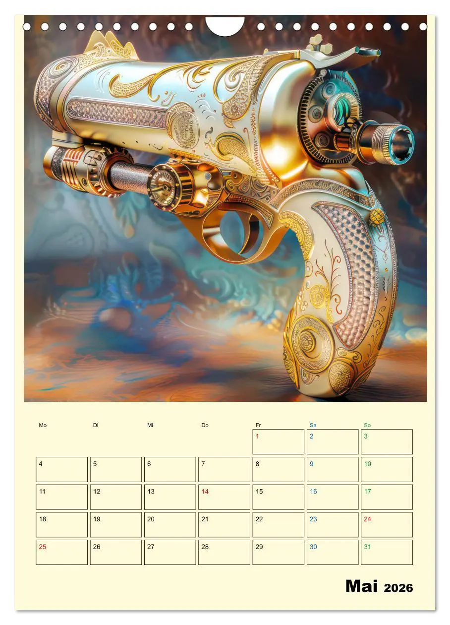 Bild: 9783516255041 | Steampunk Accesoires - Planer (Wandkalender 2026 DIN A4 hoch),...