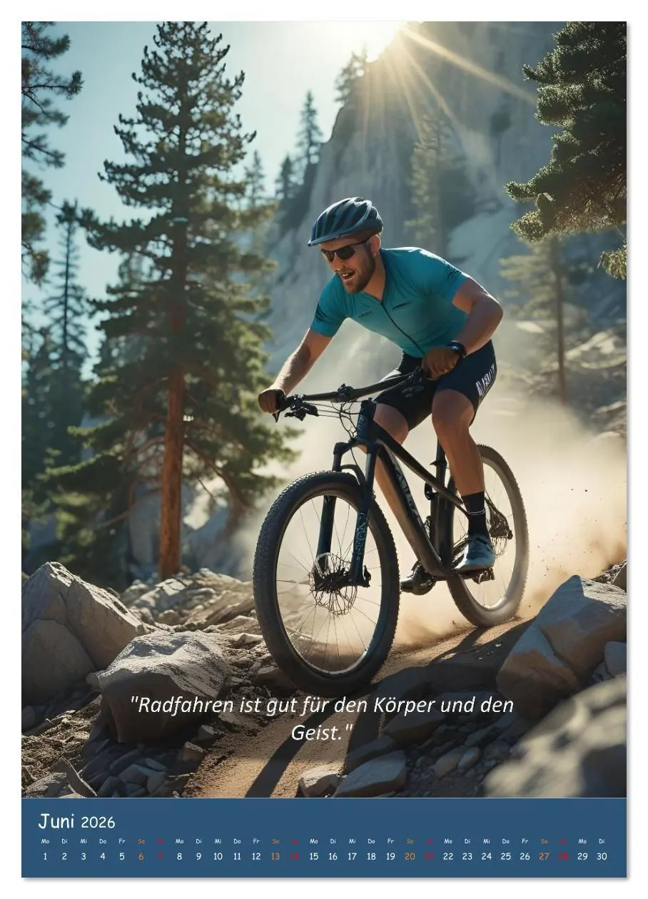 Bild: 9783516635041 | Leidenschaft Fahrrad (Wandkalender 2026 DIN A4 hoch), CALVENDO...