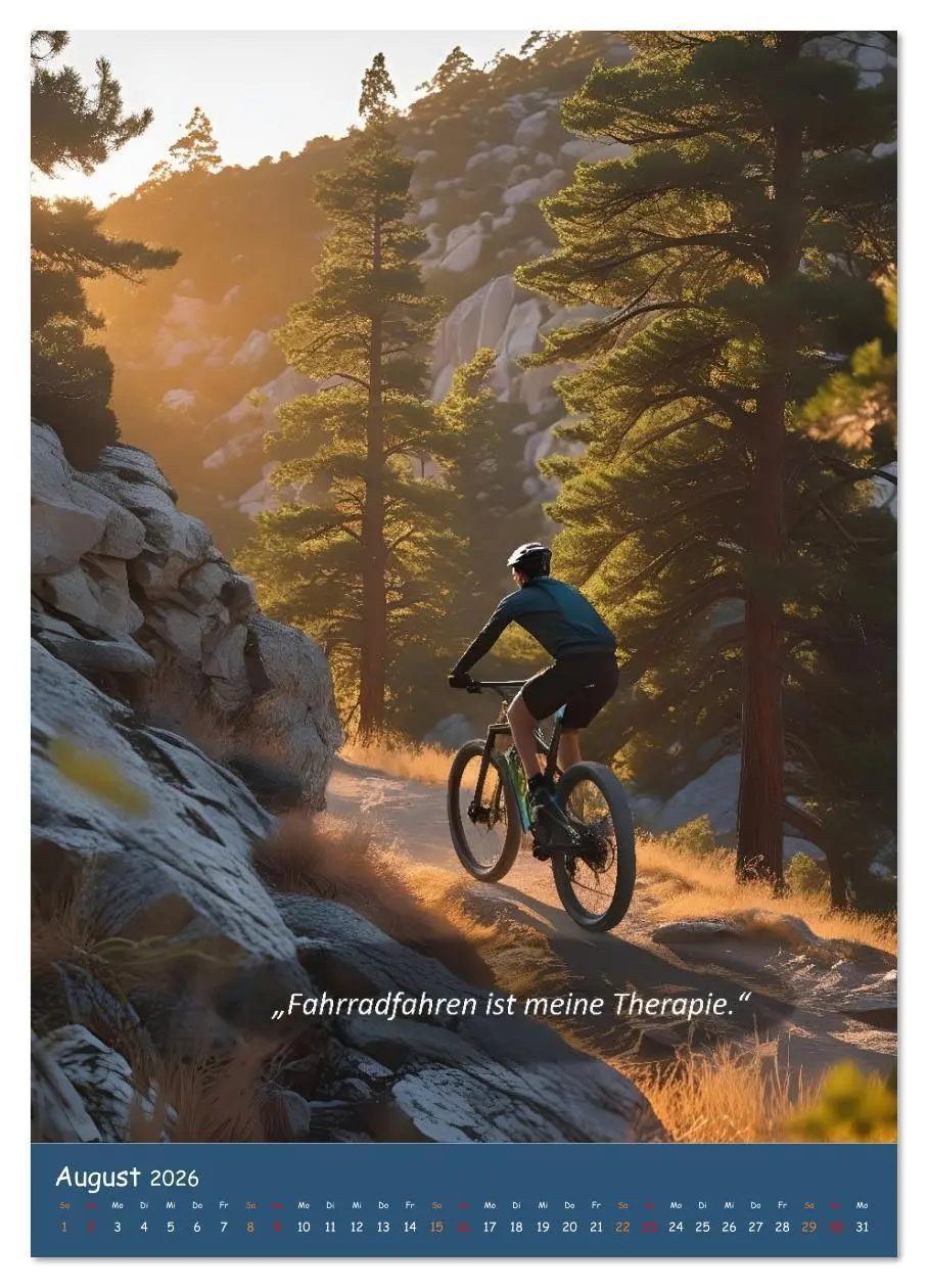 Bild: 9783516635041 | Leidenschaft Fahrrad (Wandkalender 2026 DIN A4 hoch), CALVENDO...