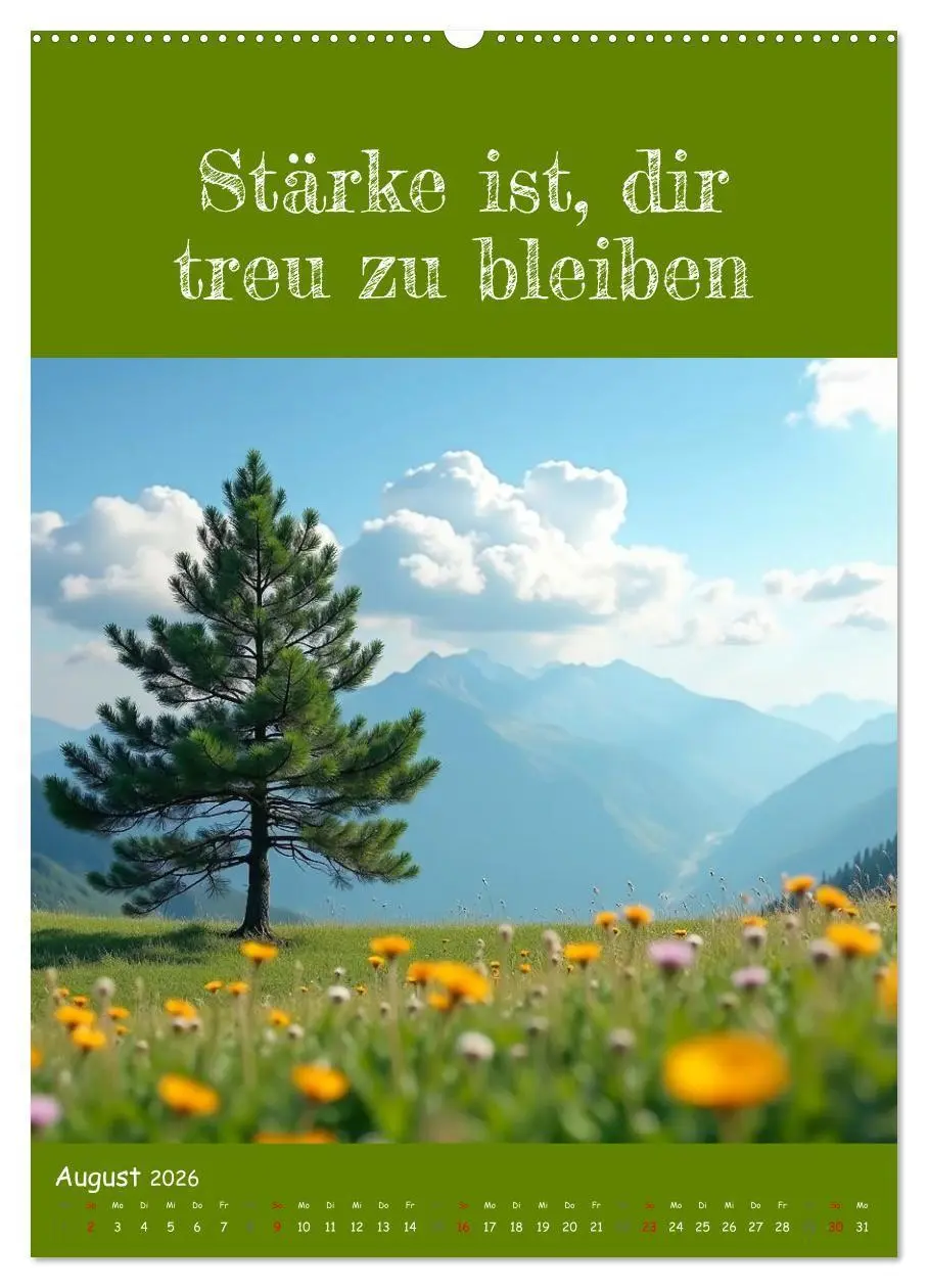 Bild: 9783516705041 | Positiv denken - Kalender für mehr Selbstvertrauen (hochwertiger...