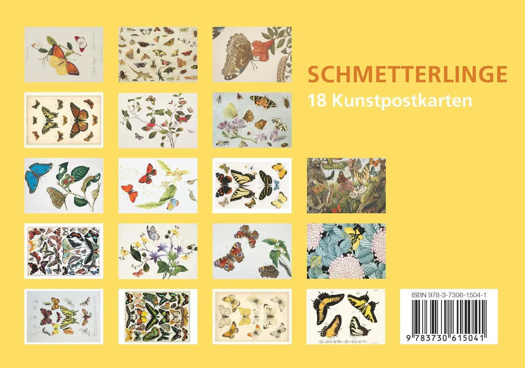 Bild: 9783730615041 | Postkarten-Set Schmetterlinge | Anaconda Verlag | Taschenbuch | 20 S.