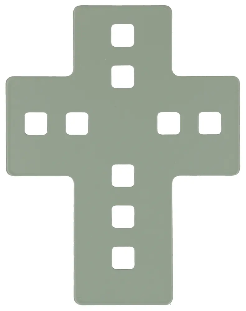 Kreuz aus Metall
