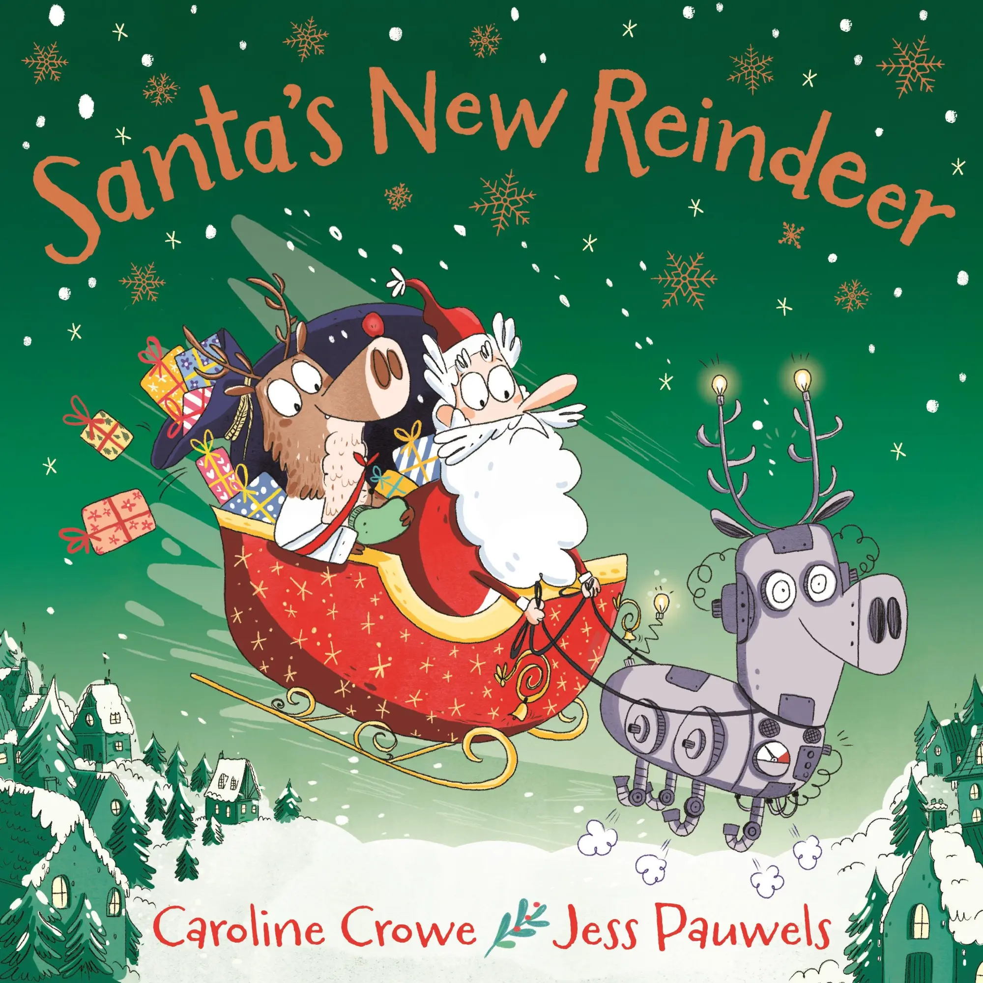 Cover: 9780571375141 | Santa's New Reindeer | Caroline Crowe | Taschenbuch | 32 S. | Englisch