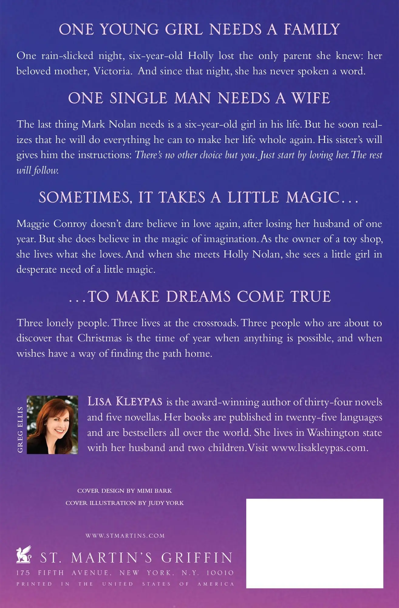 Rückseite: 9781250035141 | Christmas with Holly | Lisa Kleypas | Taschenbuch | Englisch | 2012