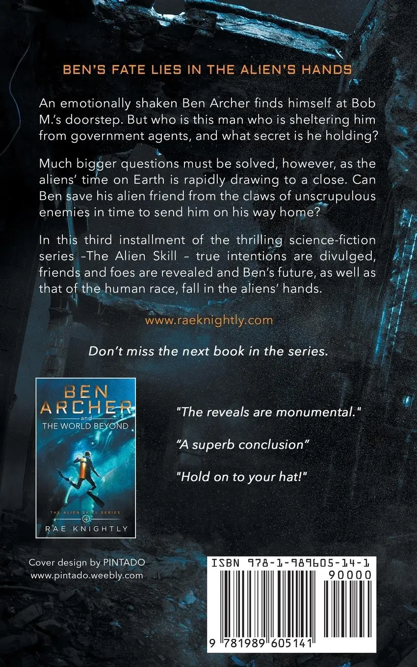 Rückseite: 9781989605141 | Ben Archer and the Moon Paradox (The Alien Skill Series, Book 3)