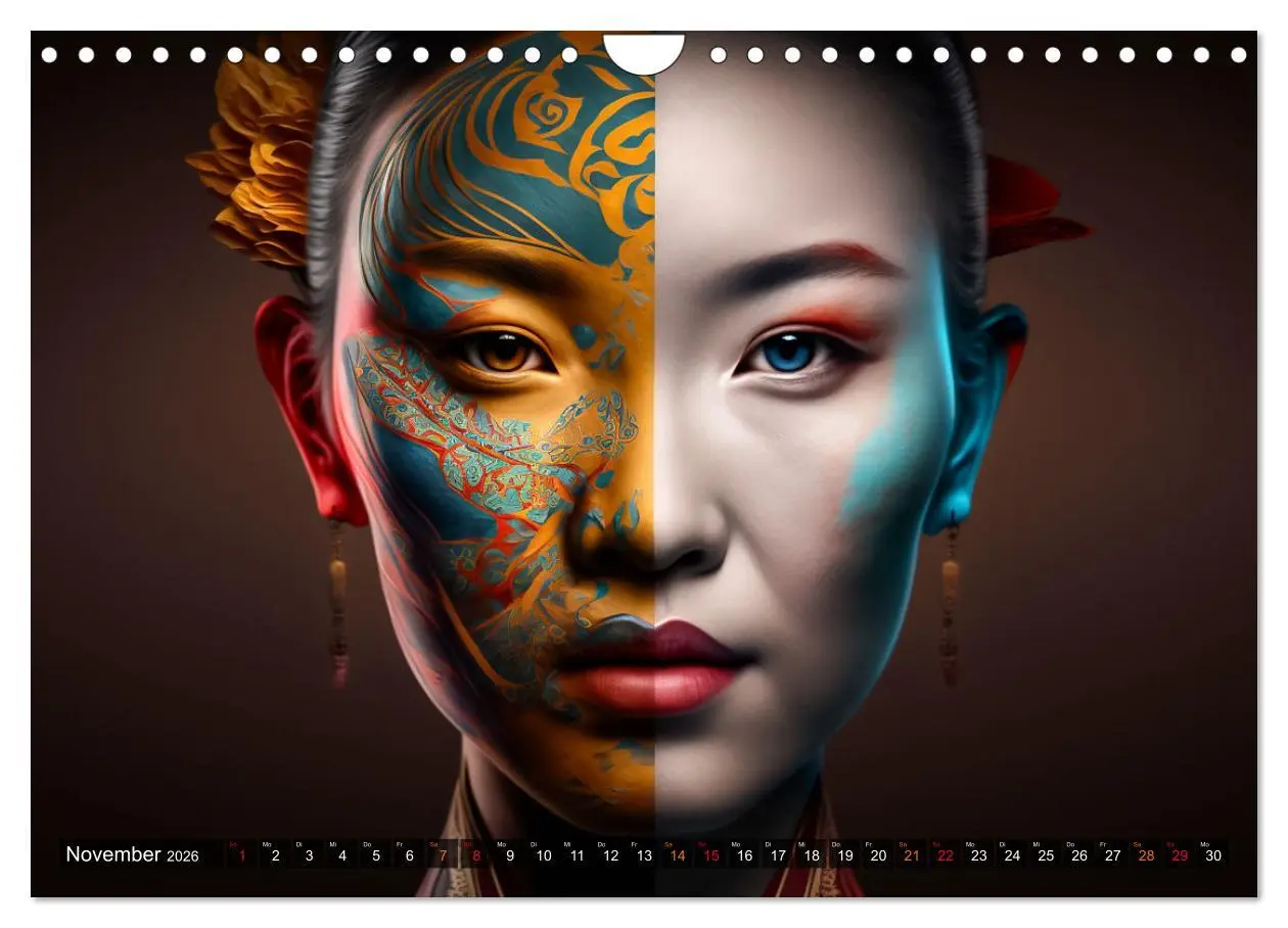 Bild: 9783457535141 | Die Menschen sind bunt (Wandkalender 2026 DIN A4 quer), CALVENDO...