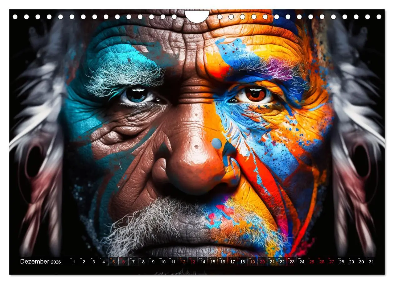 Bild: 9783457535141 | Die Menschen sind bunt (Wandkalender 2026 DIN A4 quer), CALVENDO...