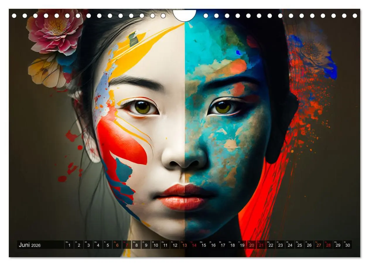 Bild: 9783457535141 | Die Menschen sind bunt (Wandkalender 2026 DIN A4 quer), CALVENDO...