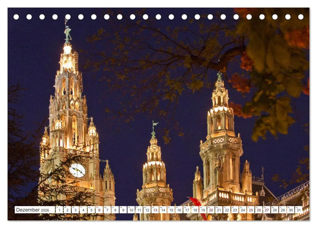 Bild: 9783457845141 | Schöne Grüße aus Wien (Tischkalender 2026 DIN A5 quer), CALVENDO...