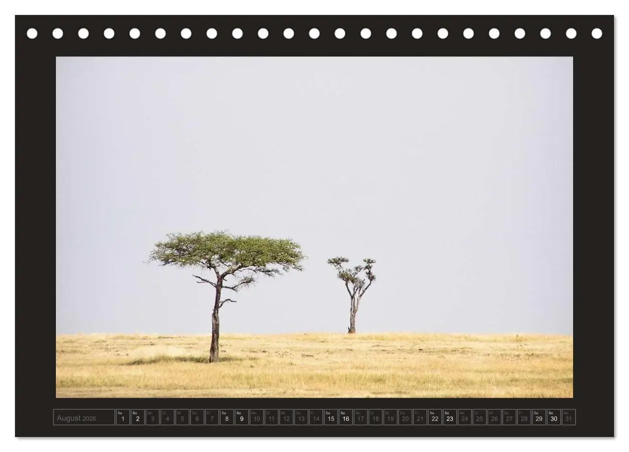 Bild: 9783516175141 | Kenia (Tischkalender 2026 DIN A5 quer), CALVENDO Monatskalender | 2026