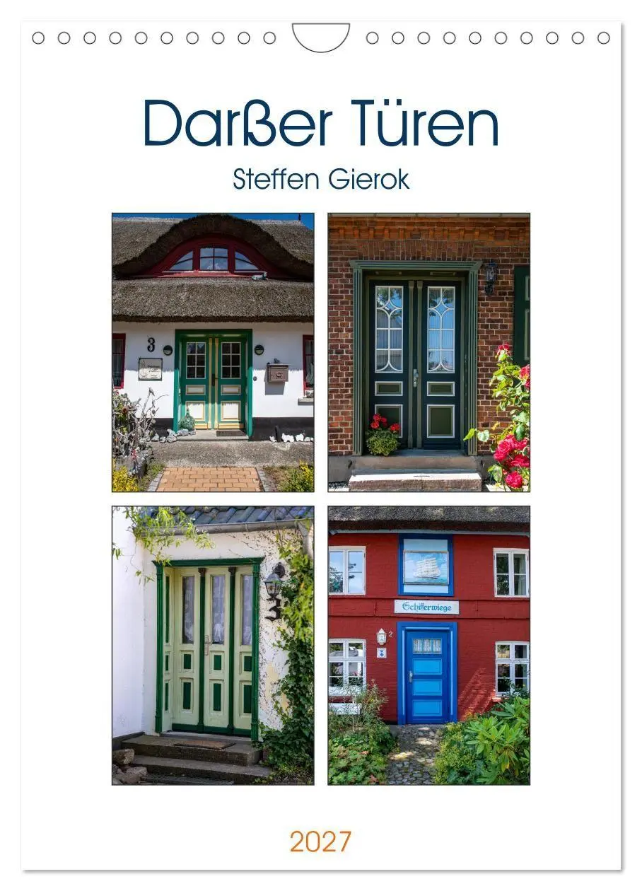 Cover: 9783569645141 | Darßer Türen (Wandkalender 2027 DIN A4 hoch), CALVENDO Monatskalender